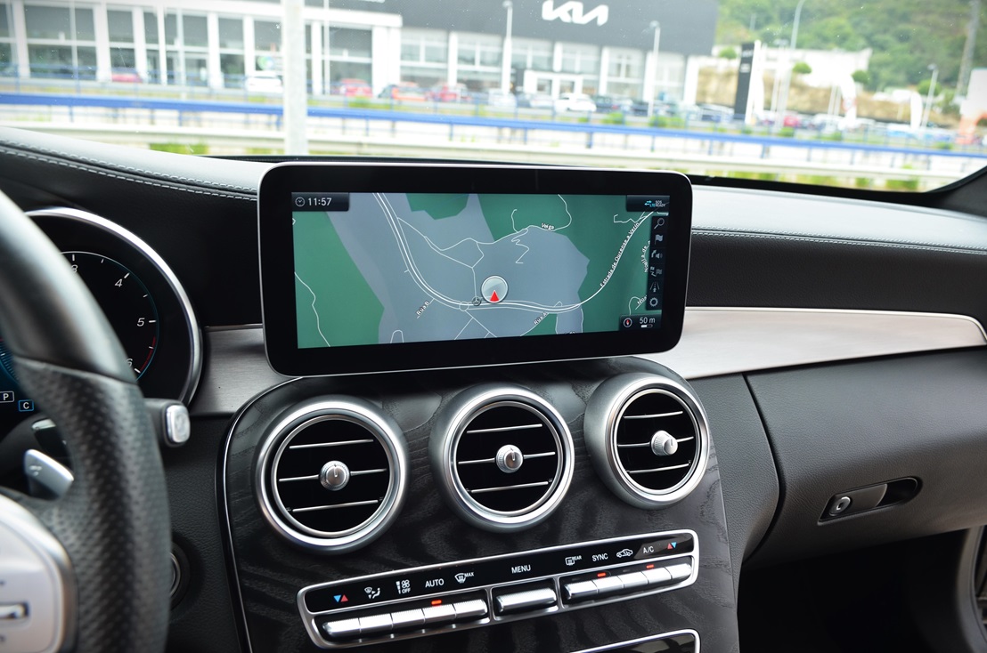Mercedes-Benz Clase C 220 cdi Coupe AMG Line Autom+Levas, miniatura 13