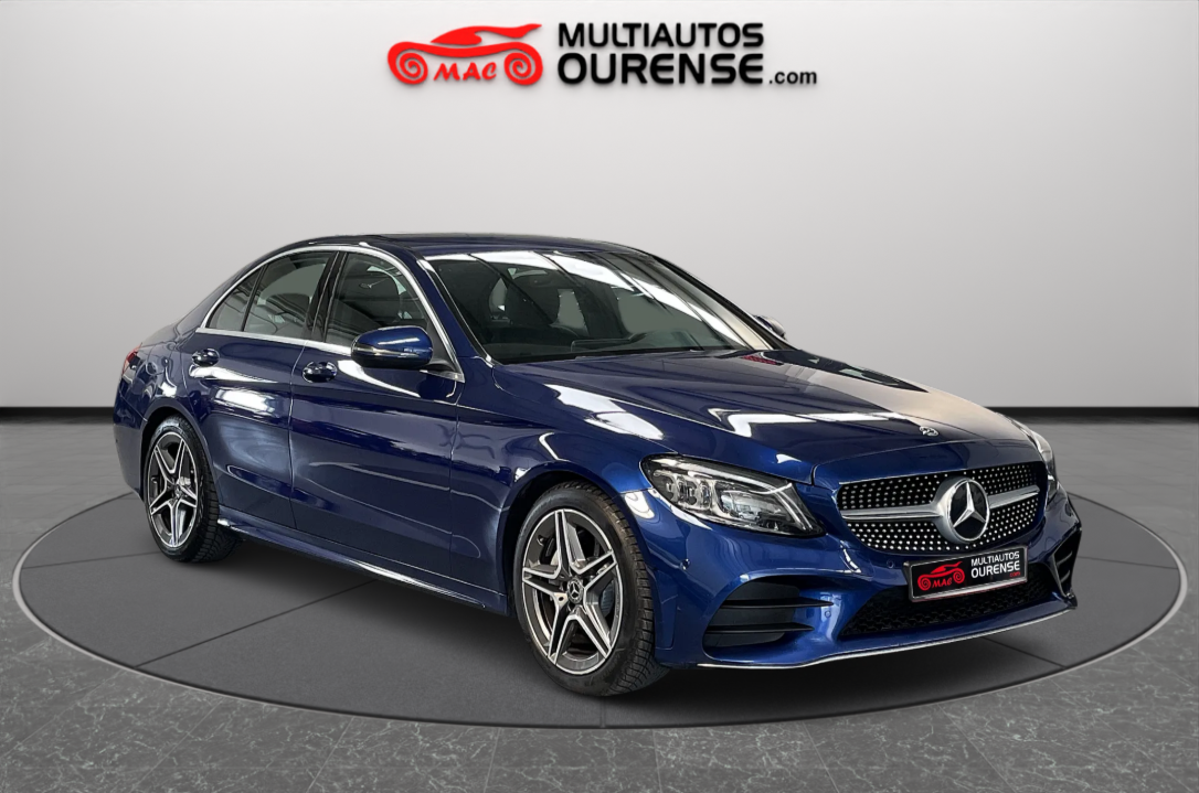 Mercedes Benz Clase C220d 194cv AMG Edition Autom. 9-Vel+Levas 4p, miniatura 2