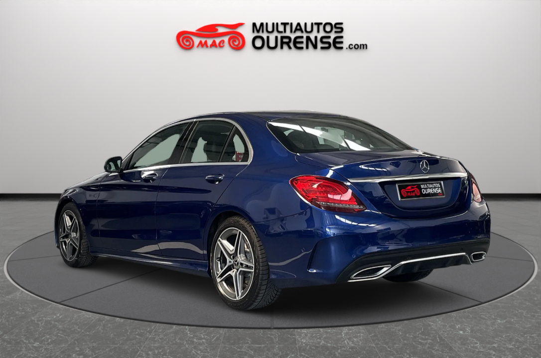 Mercedes Benz Clase C220d 194cv AMG Edition Autom. 9-Vel+Levas 4p, miniatura 3