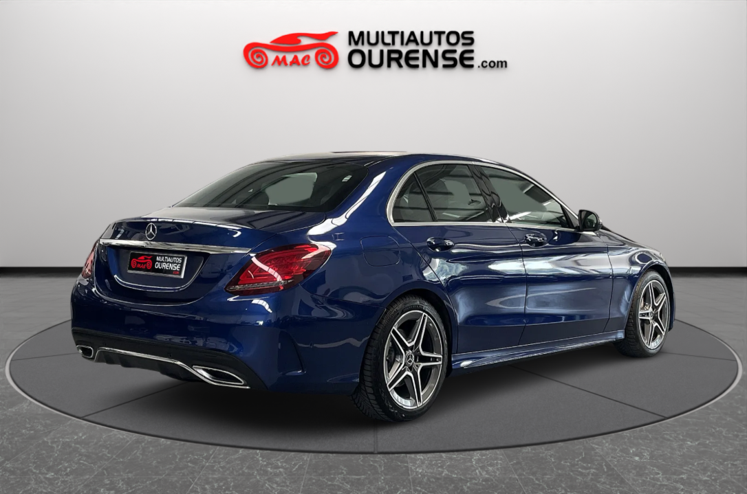Mercedes Benz Clase C220d 194cv AMG Edition Autom. 9-Vel+Levas 4p, miniatura 4