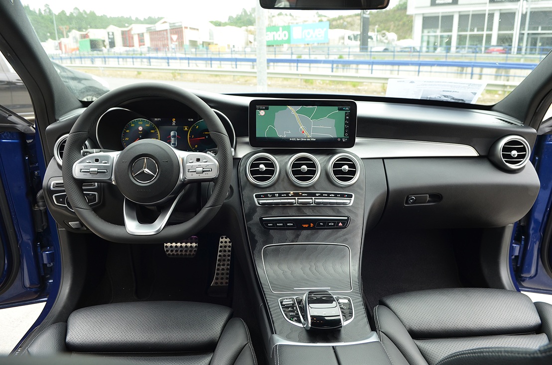 Mercedes Benz Clase C220d 194cv AMG Edition Autom. 9-Vel+Levas 4p, miniatura 6