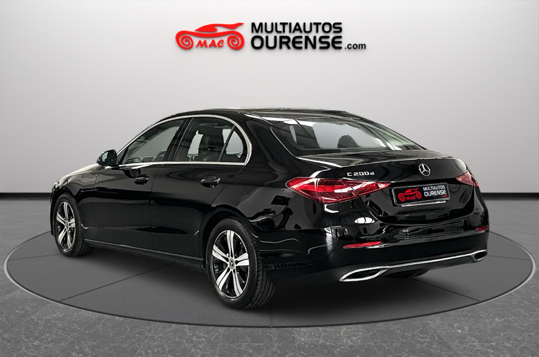 Mercedes Clase C C200d Avantgarde 163cv Autom+Levas 4p, miniatura 3