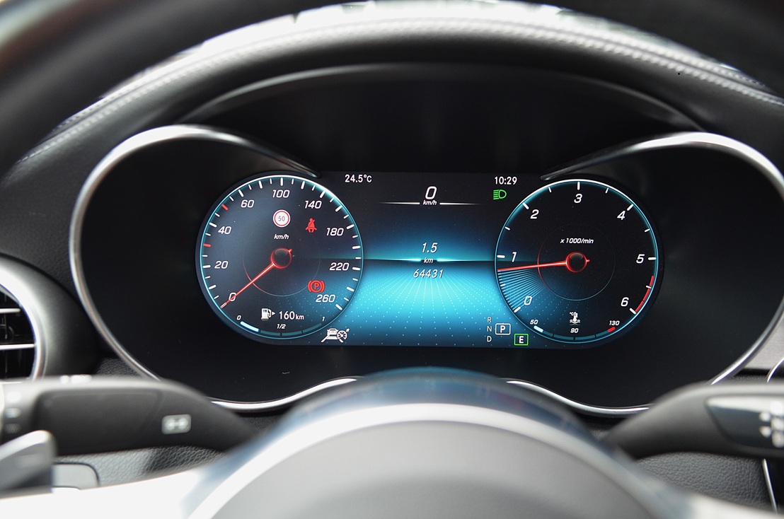 Mercedes-Benz Clase C 220 cdi Coupe AMG Line Autom+Levas, miniatura 15