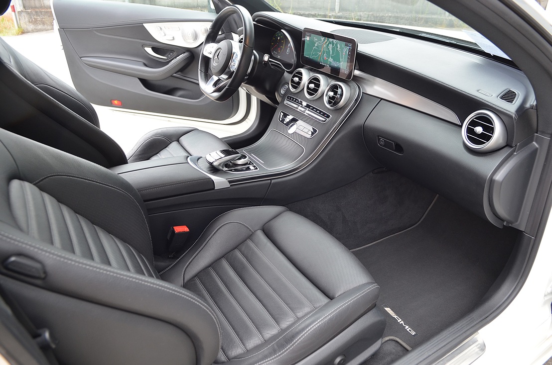 Mercedes-Benz Clase C 220 cdi Coupe AMG Line Autom+Levas, miniatura 7
