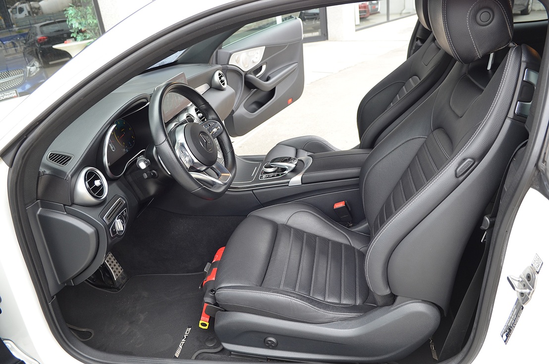 Mercedes-Benz Clase C 220 cdi Coupe AMG Line Autom+Levas, miniatura 5